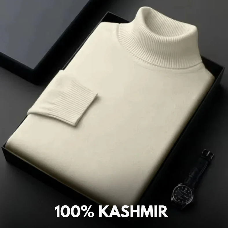 Sebastian™ | Pull Col Roulé en Cachemire