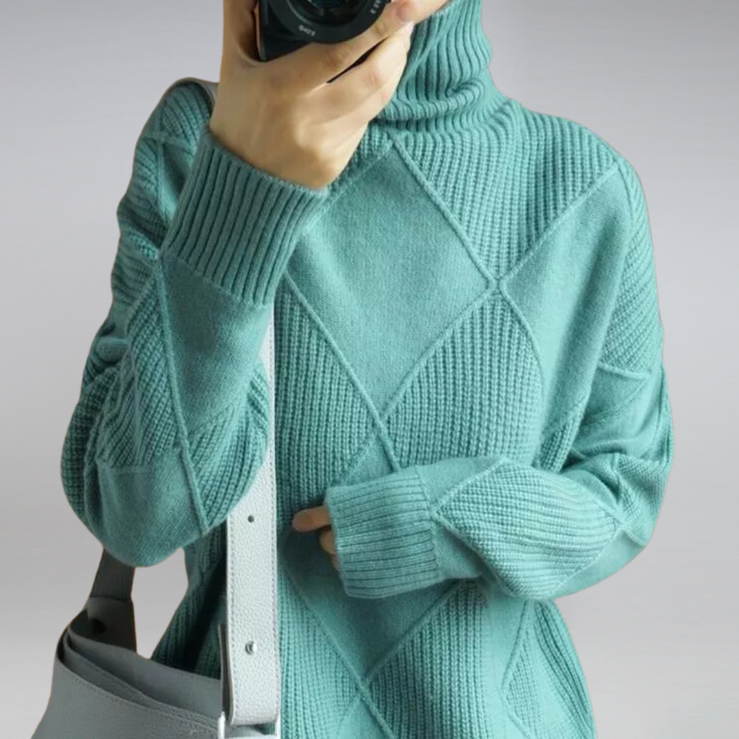 Jasmine™ | Col Roulé Pull