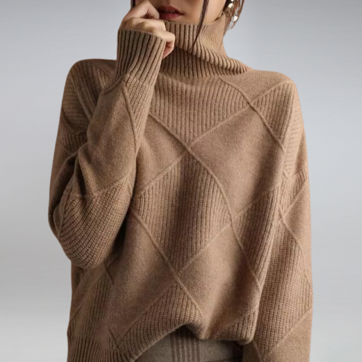 Jasmine™ | Col Roulé Pull