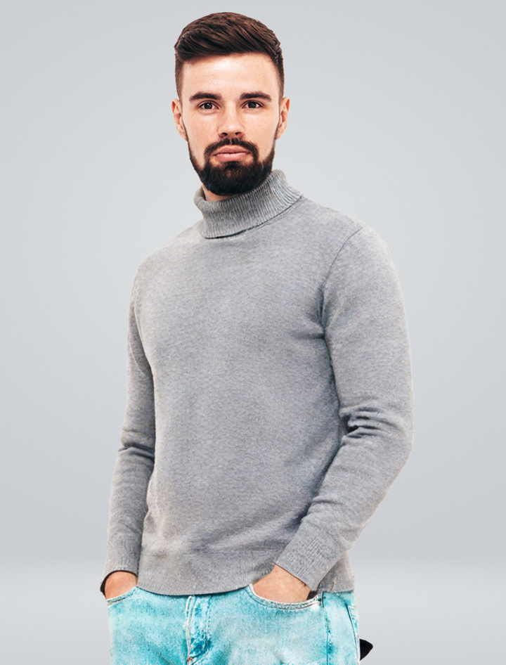 Edvin™ | Pull en tricot à col roulé