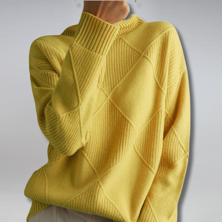Jasmine™ | Col Roulé Pull