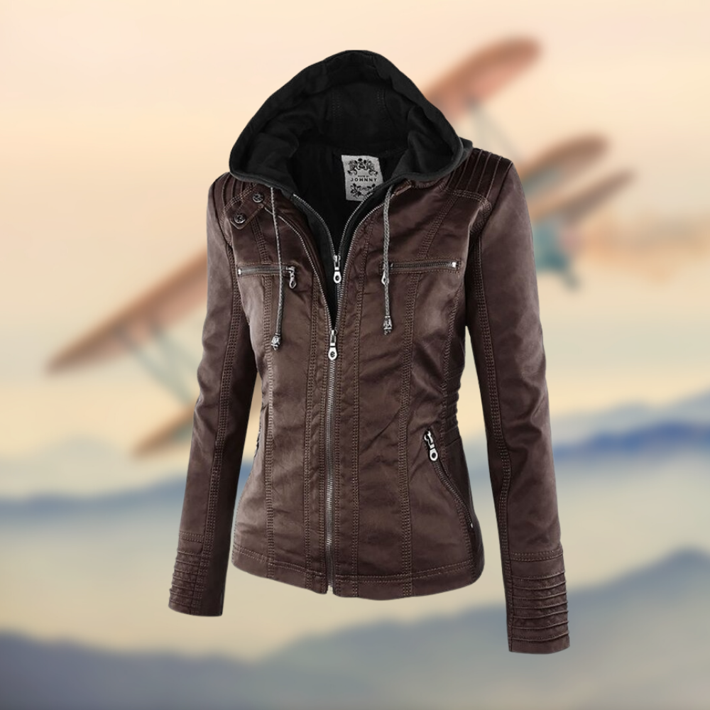 Elysian™ Den Parfaite Veste en Cuir Artisanale