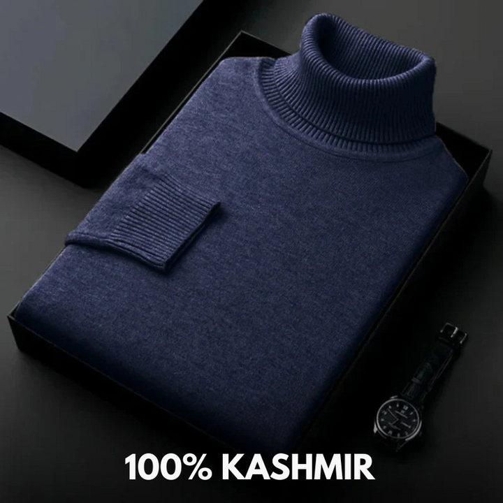 Sebastian™ | Pull Col Roulé en Cachemire