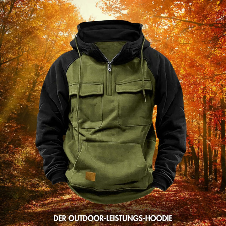 Vidar™ | Hoodie Tactique Chaud pour Homme en Fleece avec Multiples Poches