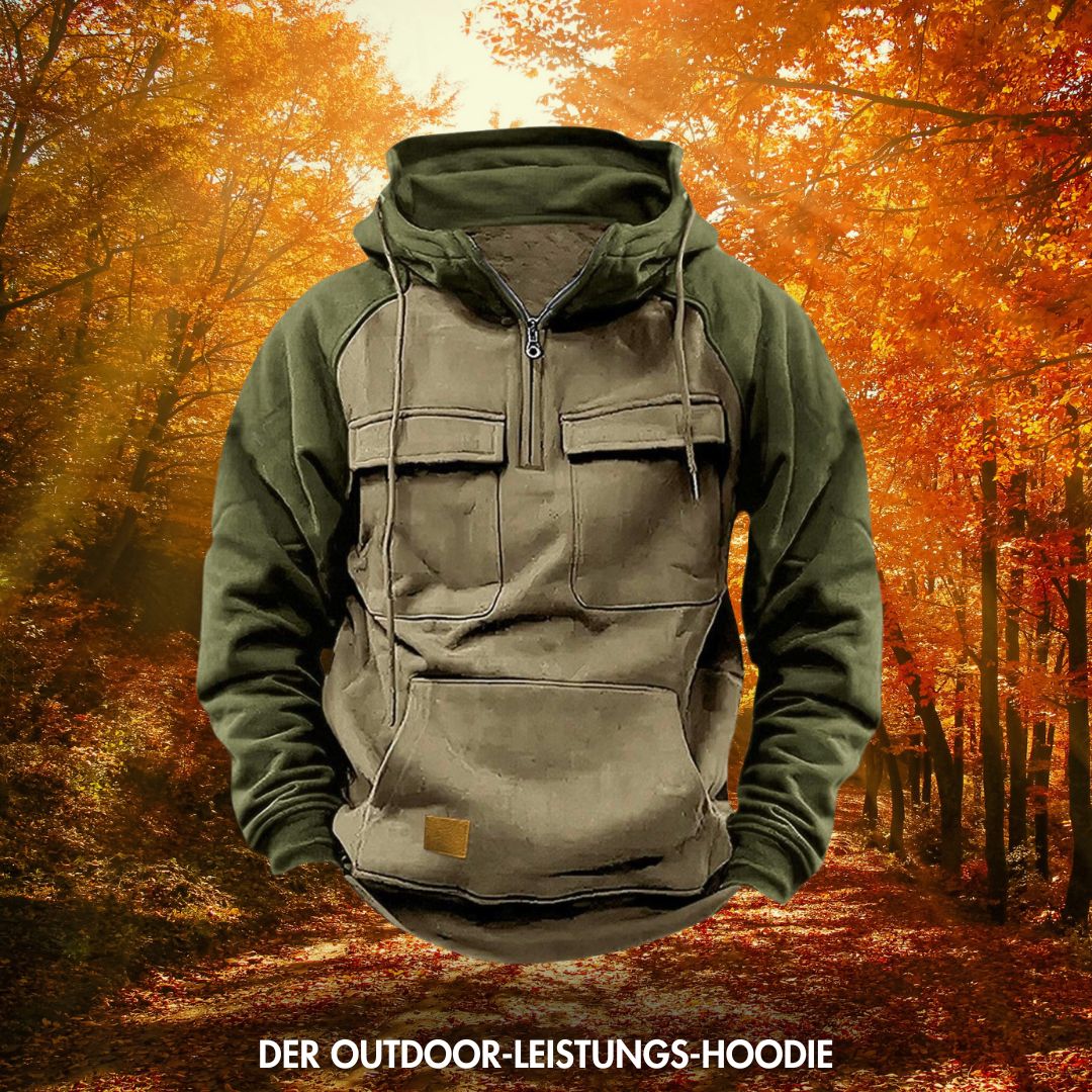 Vidar™ | Hoodie Tactique Chaud pour Homme en Fleece avec Multiples Poches