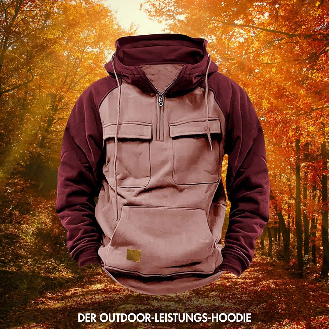 Vidar™ | Hoodie Tactique Chaud pour Homme en Fleece avec Multiples Poches