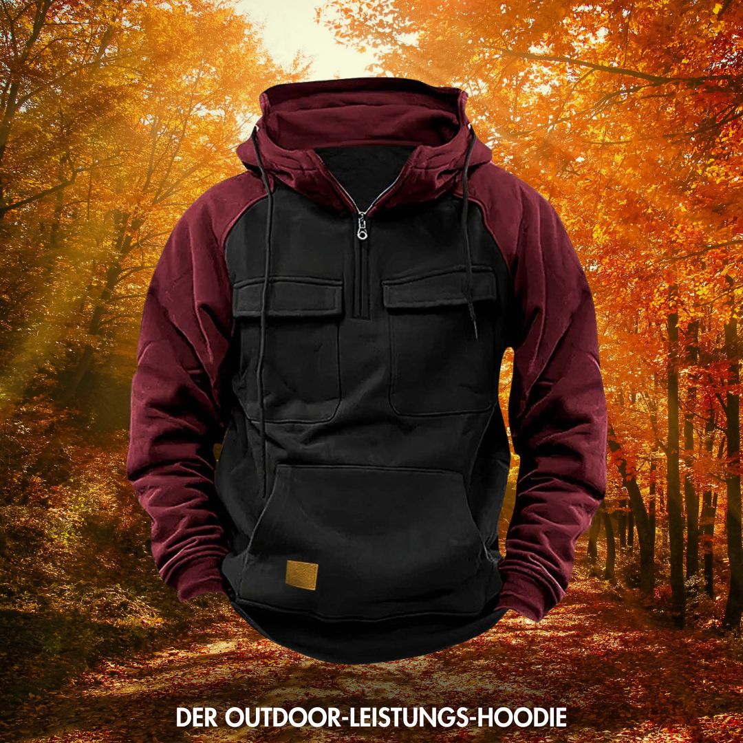 Vidar™ | Hoodie Tactique Chaud pour Homme en Fleece avec Multiples Poches