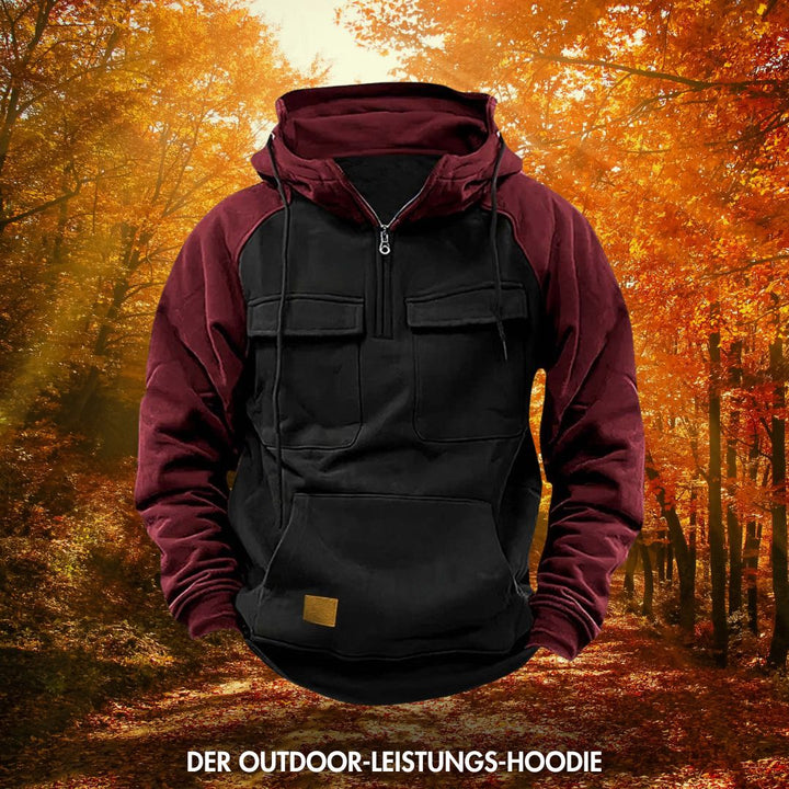 Vidar™ | Hoodie Tactique Chaud pour Homme en Fleece avec Multiples Poches
