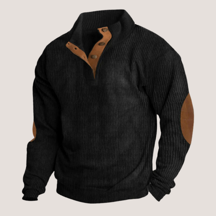 Hugo™ | Pull en velours côtelé à col