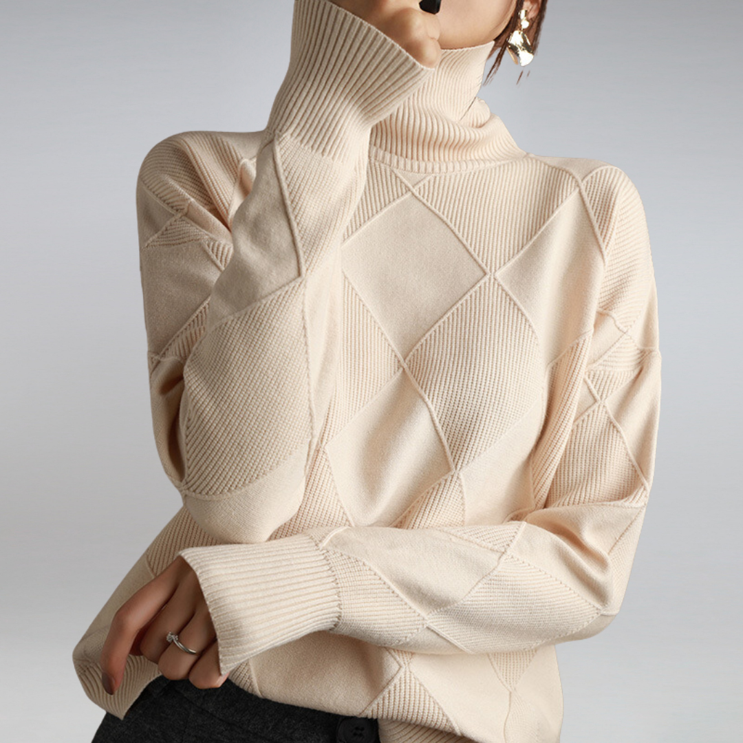 Jasmine™ | Col Roulé Pull