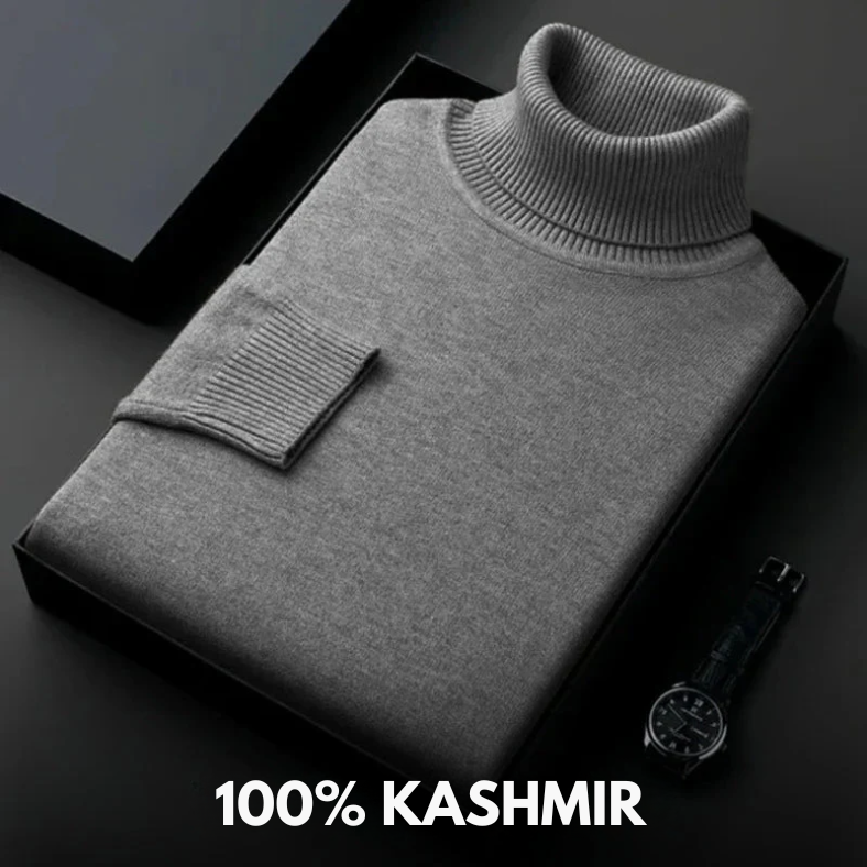 Sebastian™ | Pull Col Roulé en Cachemire