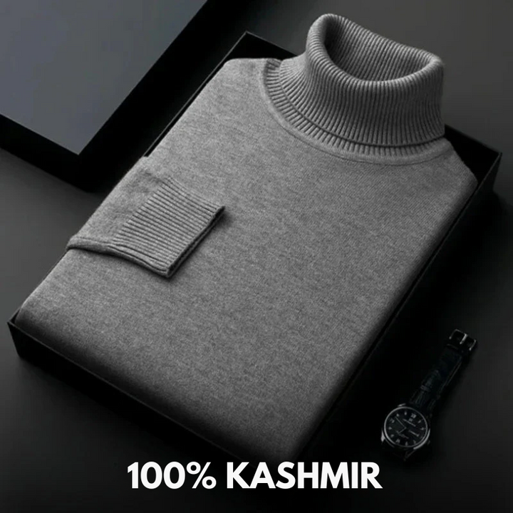 Sebastian™ | Pull Col Roulé en Cachemire
