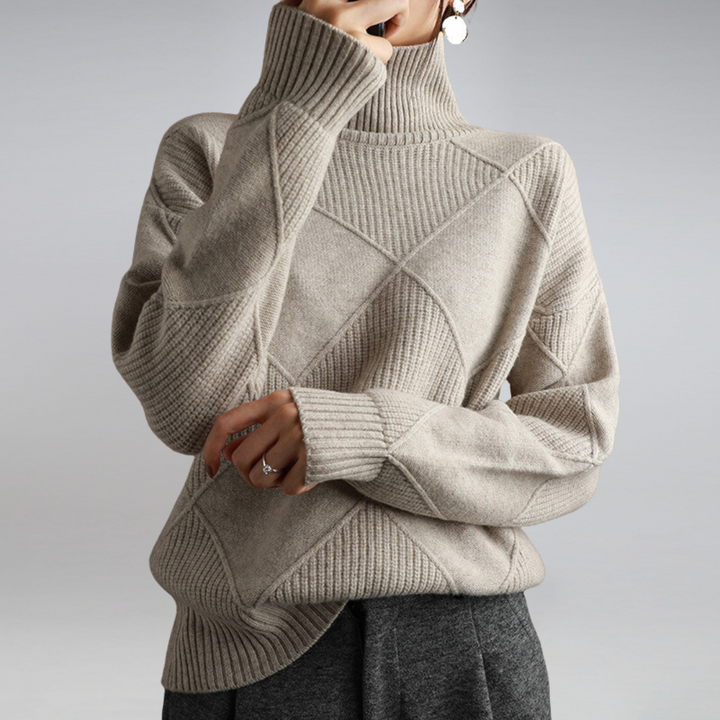 Jasmine™ | Col Roulé Pull
