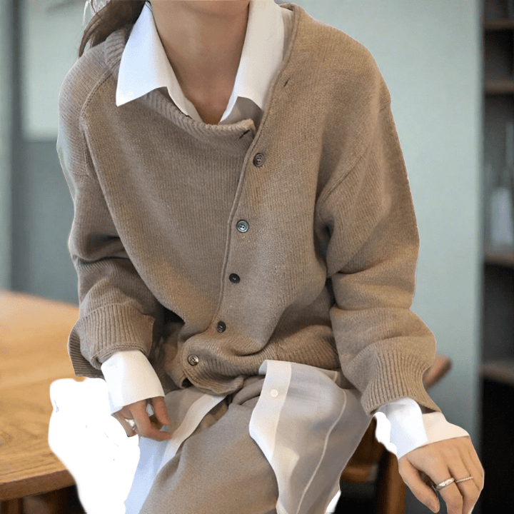 Cecilia™ | Cardigan à Boutons