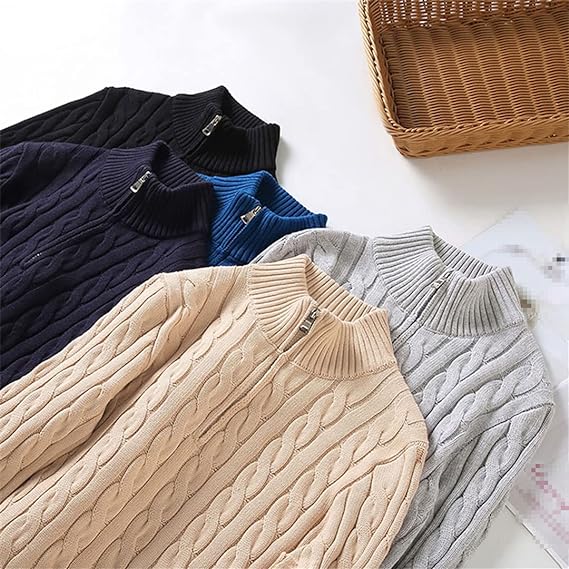 Andreas™ | Pull en tricot à demi-zip