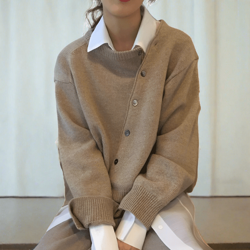 Cecilia™ | Cardigan à Boutons