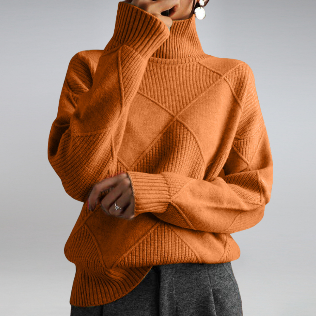 Jasmine™ | Col Roulé Pull