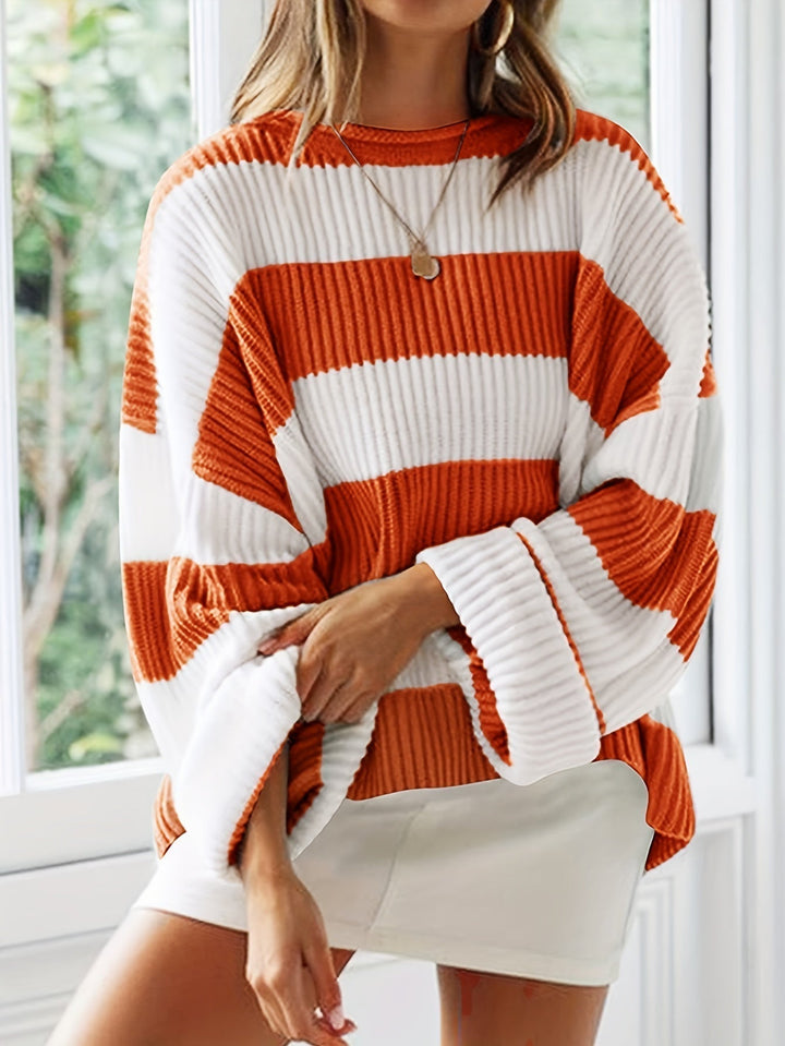 Matilda™ | Pull Rayé à Col Rond