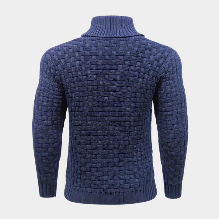 Erik™ | Élégant Pull Col Roulé pour Homme