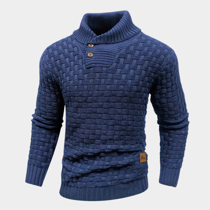 Erik™ | Élégant Pull Col Roulé pour Homme
