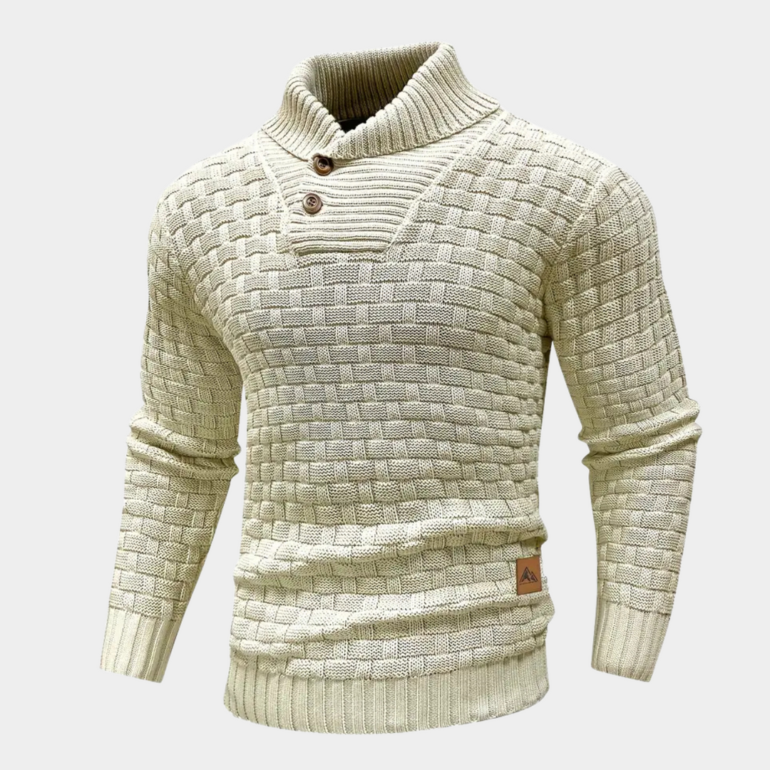 Erik™ | Élégant Pull Col Roulé pour Homme