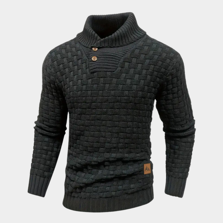 Erik™ | Élégant Pull Col Roulé pour Homme