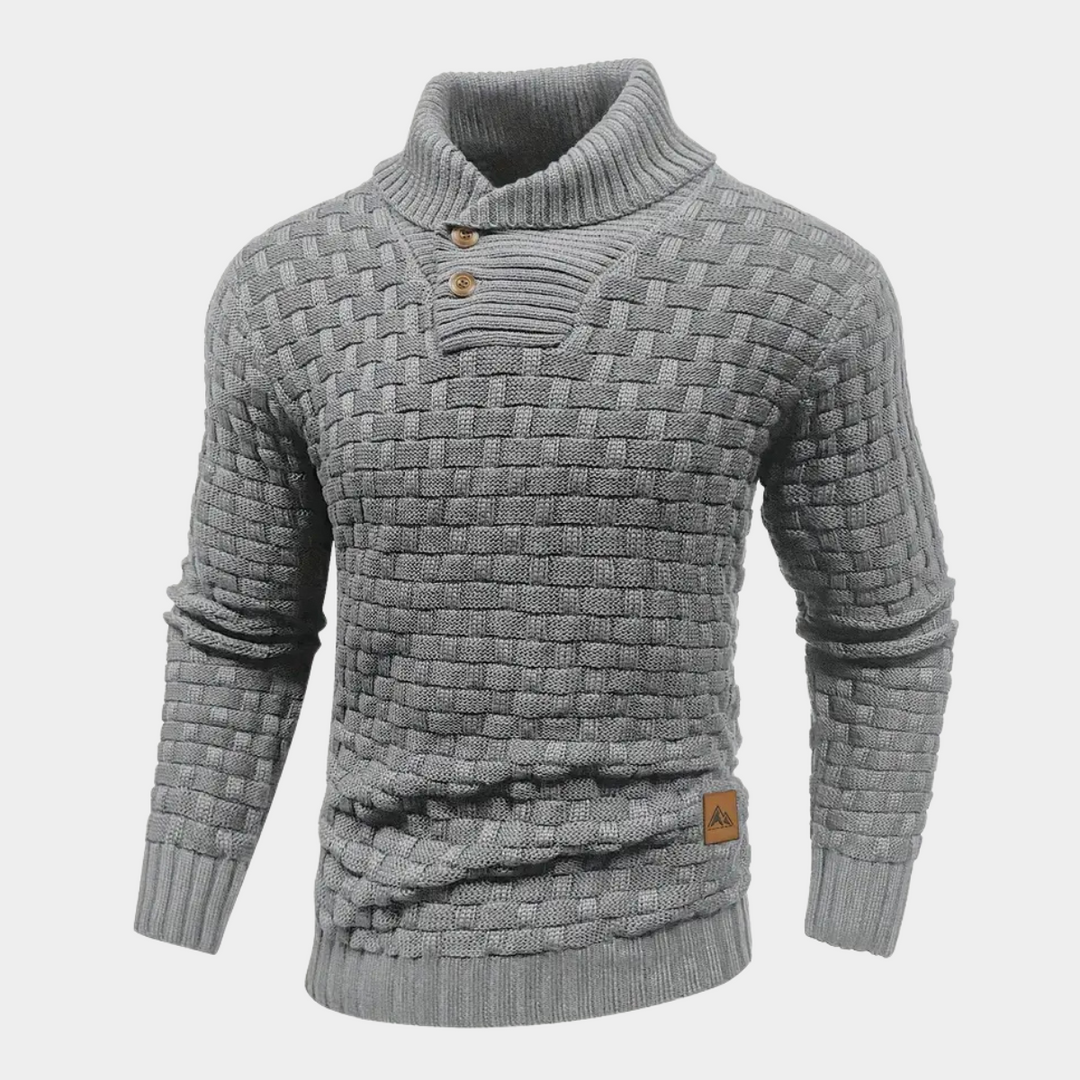 Erik™ | Élégant Pull Col Roulé pour Homme
