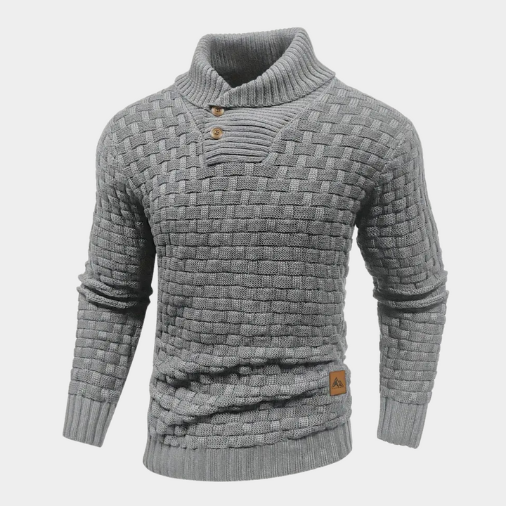 Erik™ | Élégant Pull Col Roulé pour Homme