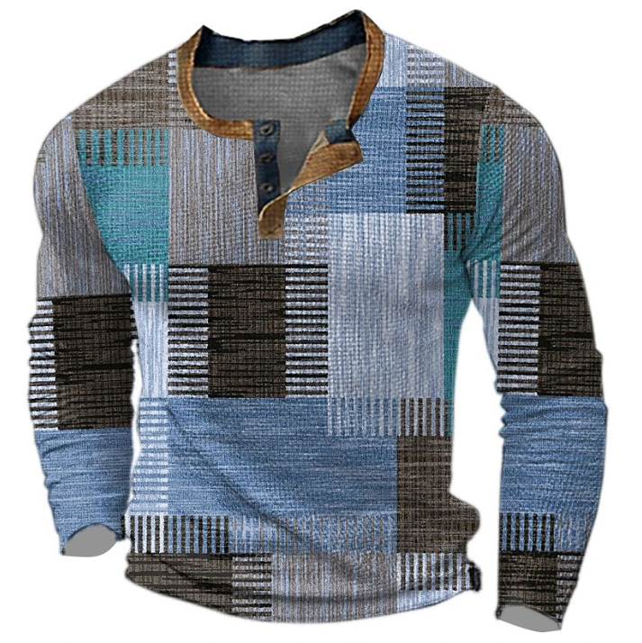 Lucas™ | Pull Chic avec Imprimé Contemporain pour Hommes
