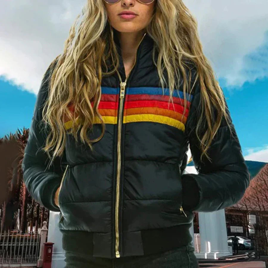 Veste d'hiver en velours tendance 2024