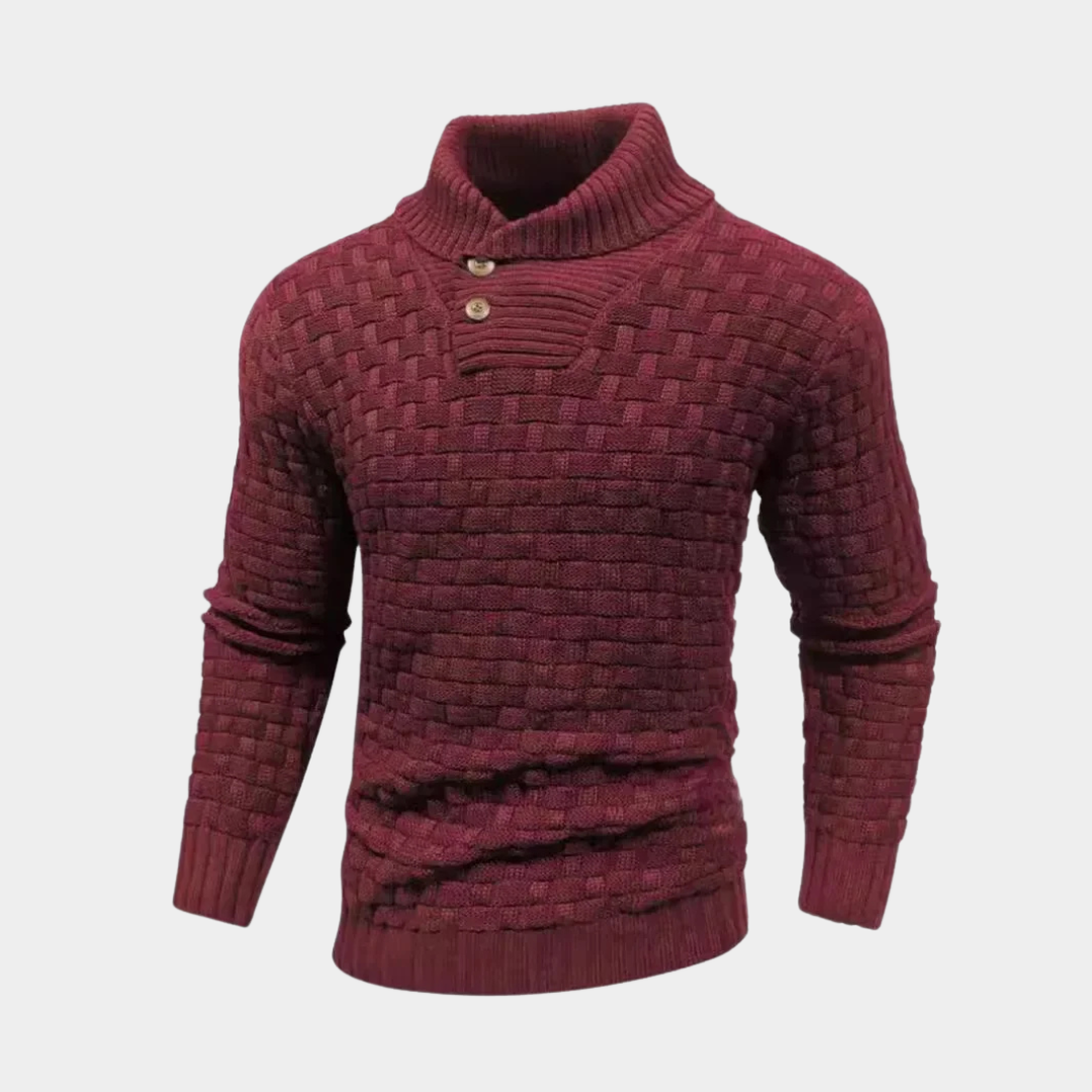 Erik™ | Élégant Pull Col Roulé pour Homme