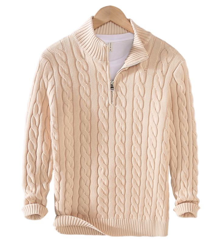 Andreas™ | Pull en tricot à demi-zip