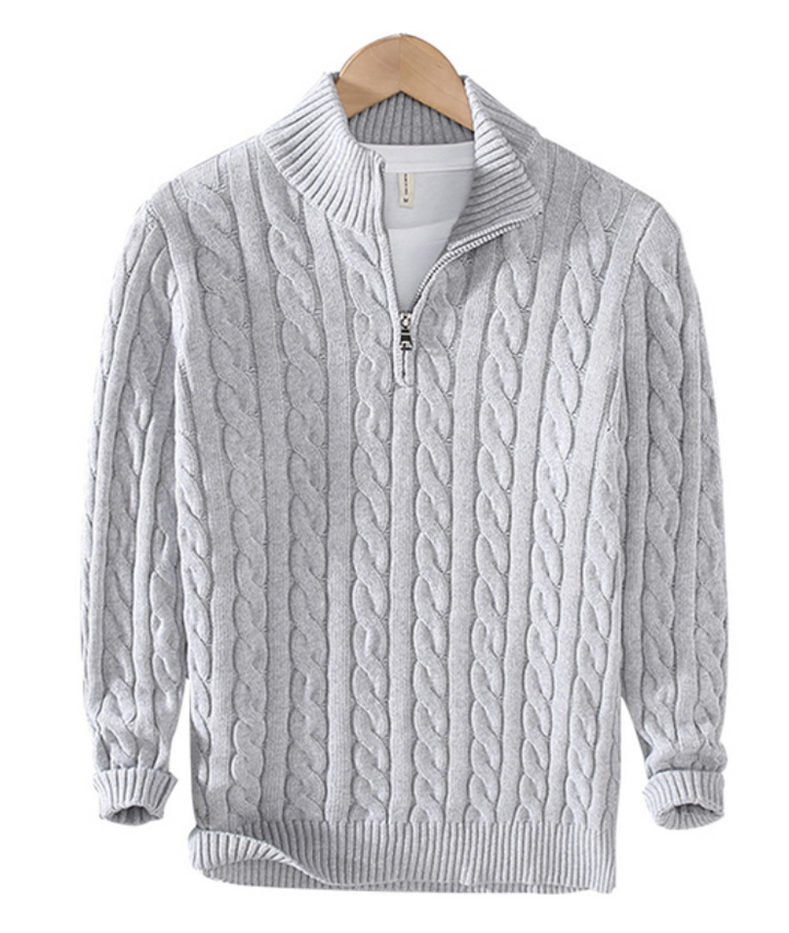 Andreas™ | Pull en tricot à demi-zip