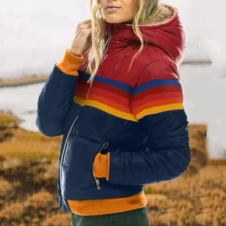 Veste d'hiver en velours tendance 2024