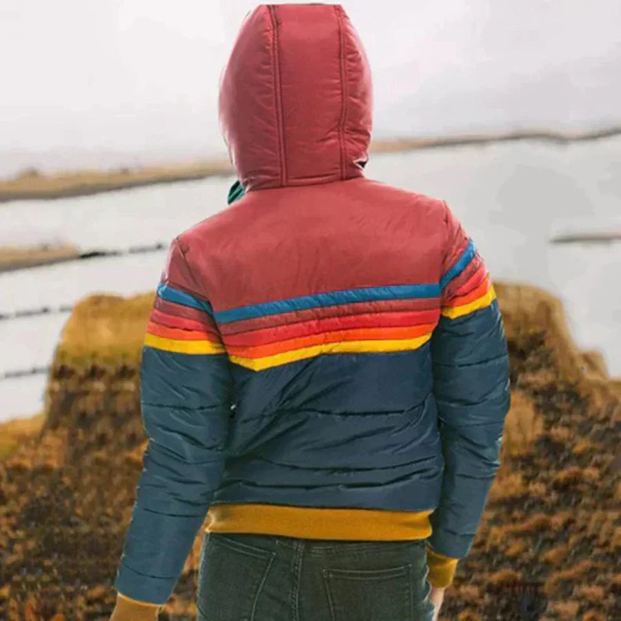 Veste d'hiver en velours tendance 2024