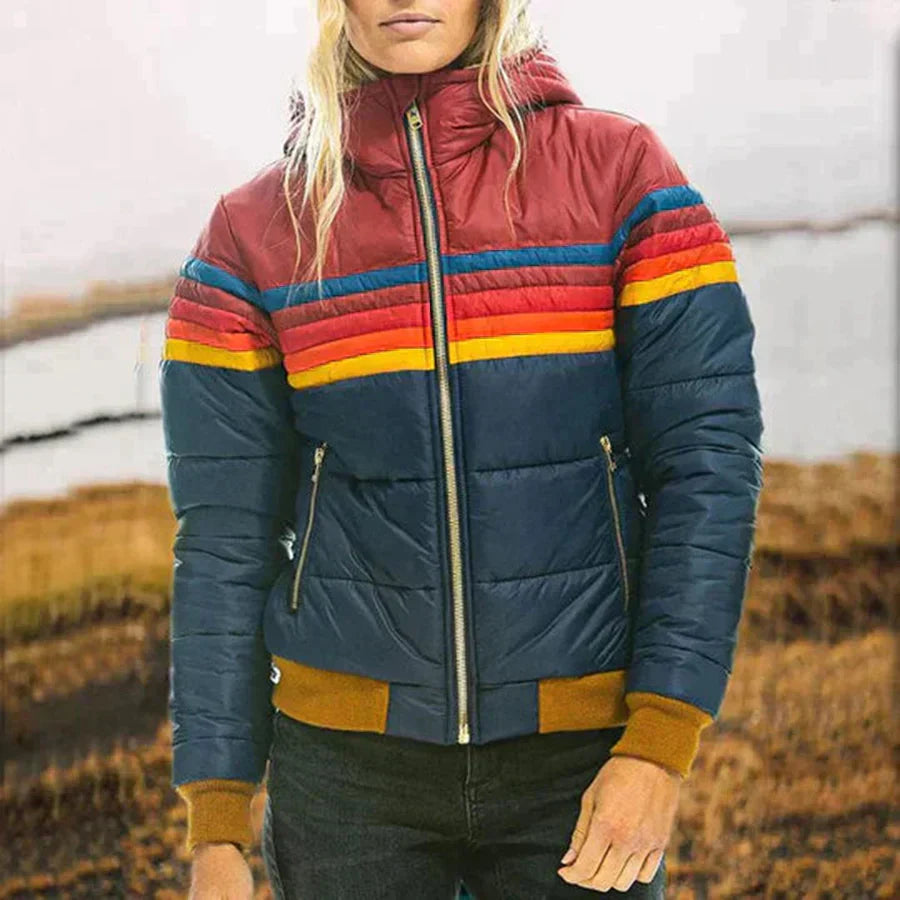 Veste d'hiver en velours tendance 2024