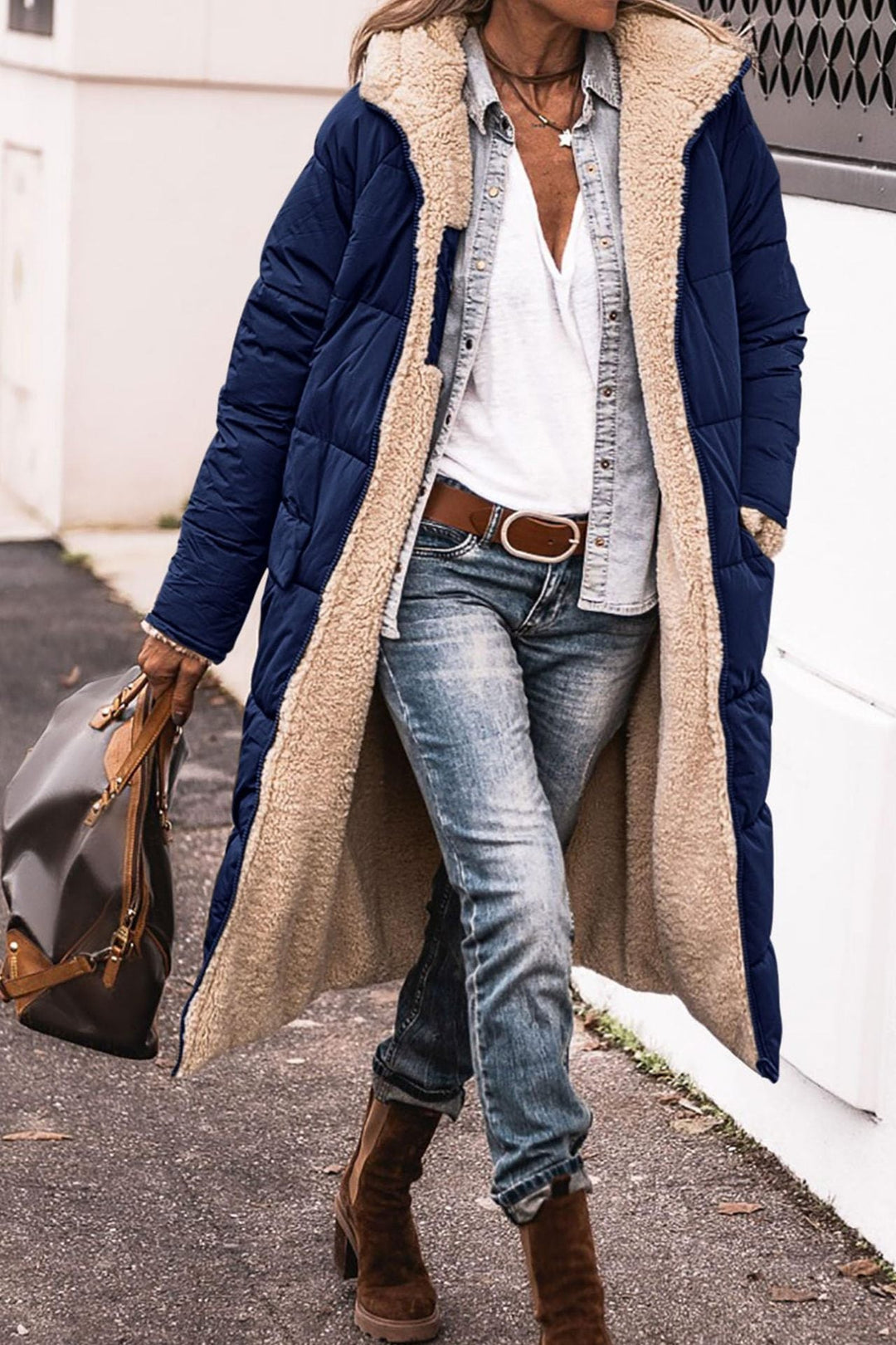 Nora™ – Élégant manteau d'hiver long pour femmes