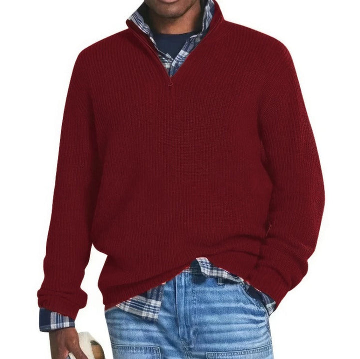 Sven™ | Pull en tricot pour homme avec zip