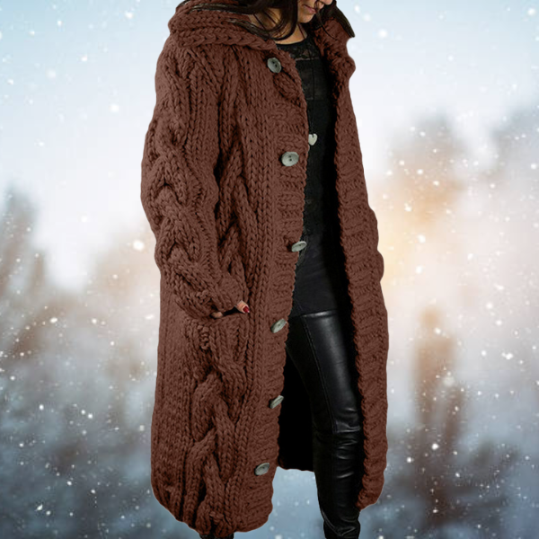 Signe™ | Long Knitted Gilet