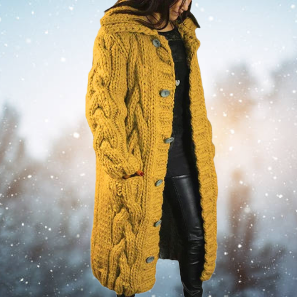 Signe™ | Long Knitted Gilet