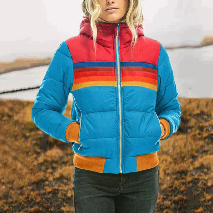 Veste d'hiver en velours tendance 2024
