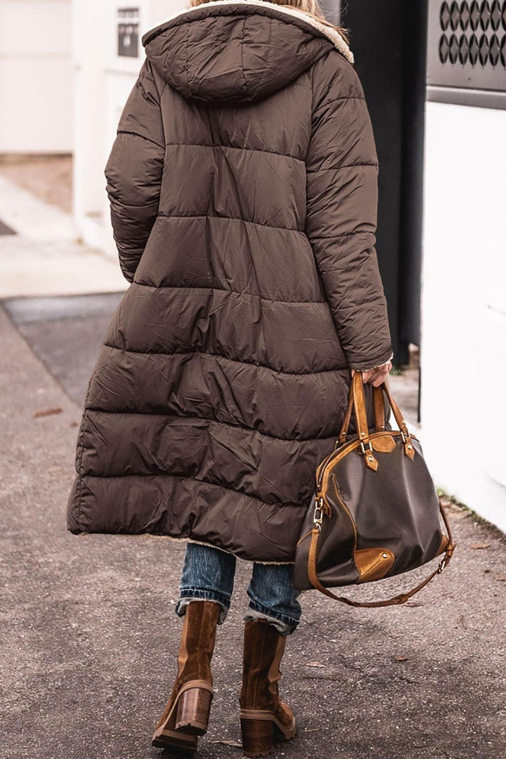 Nora™ – Élégant manteau d'hiver long pour femmes