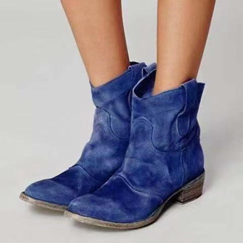 Carlotta – Bottines en Suède