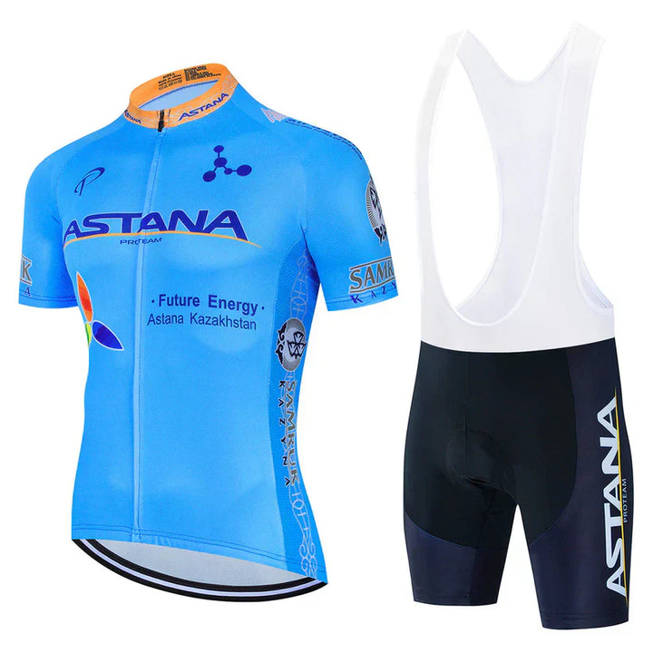 Astana - Tenue Complète pour Cyclistes Professionnels