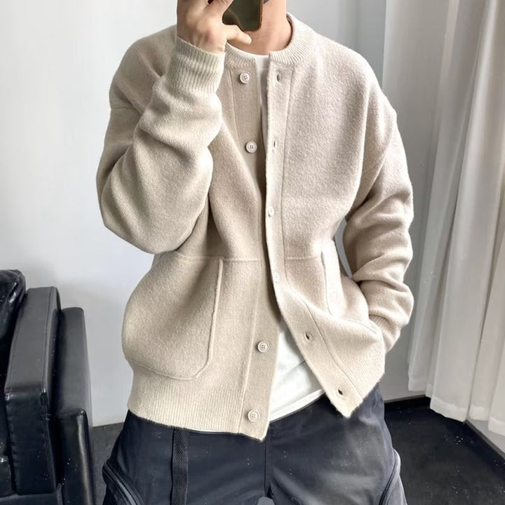 Lucas™ | Doux pull en cachemire avec fermeture