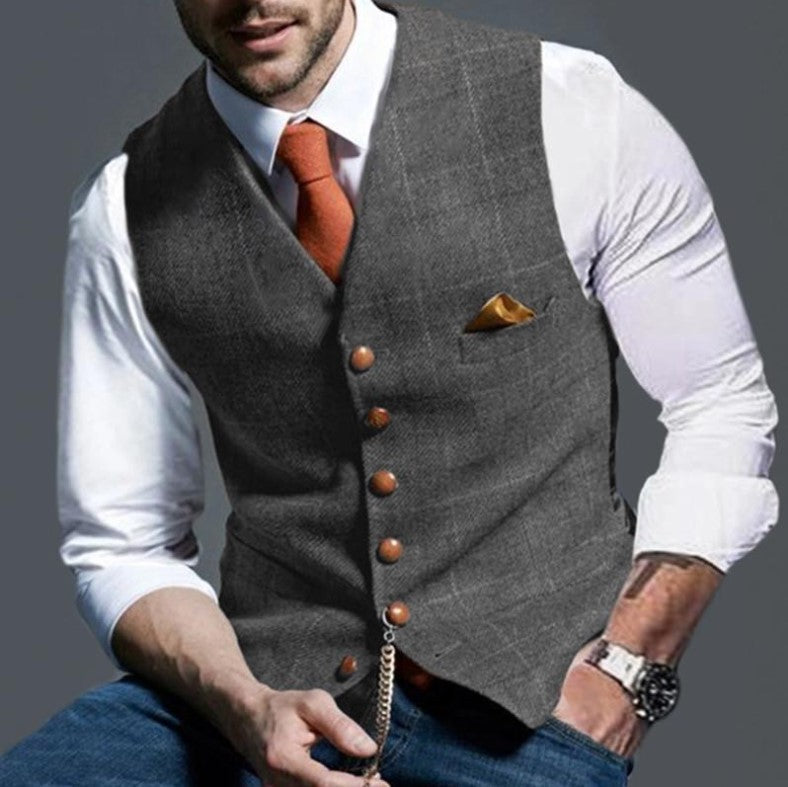 Gustav™ | Élégant Gilet Homme