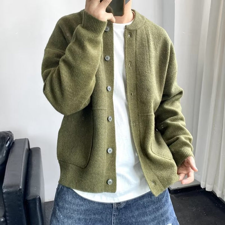 Lucas™ | Doux pull en cachemire avec fermeture