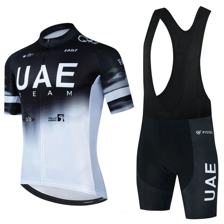 Ensemble de Vêtements de Cyclisme Professionnel - Émirats Arabes Unis