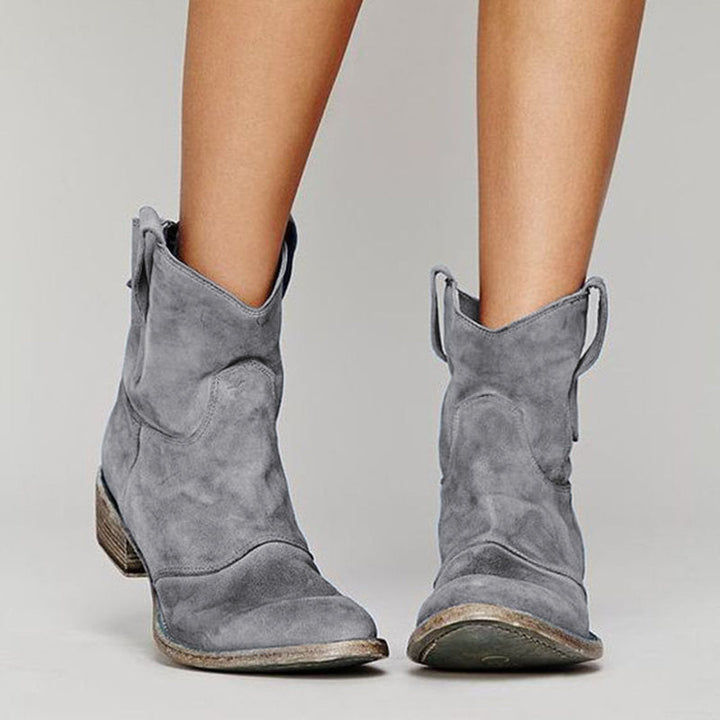 Carlotta – Bottines en Suède