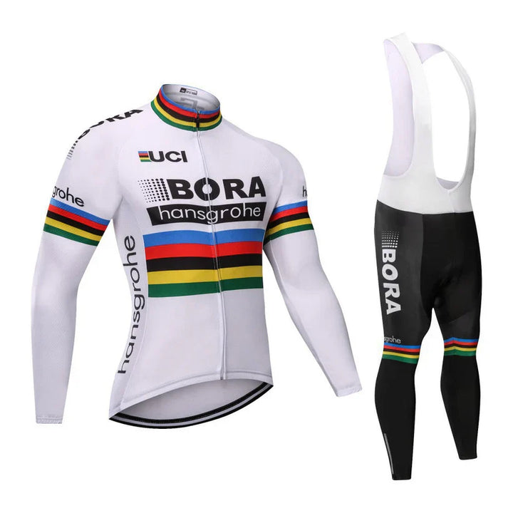 Bora - Ensemble professionnel de vêtements de cyclisme à manches longues
